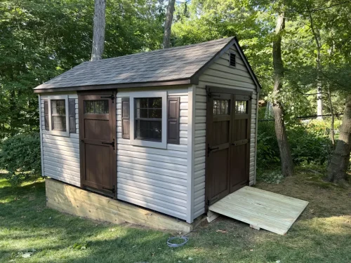 LISB-24-79-Talibon-8x14-clay-vinyl-cape-driftwood-roof-padre-doors-with-transoms-4